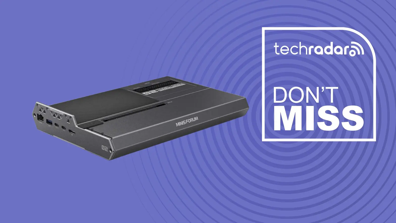 Minisforum Launches External Dock for Desktop Graphics Power